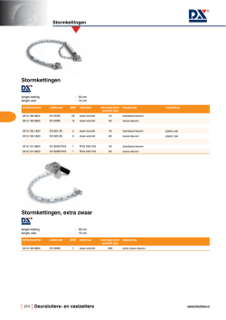 Dulimex Stormkettingen Catalogus