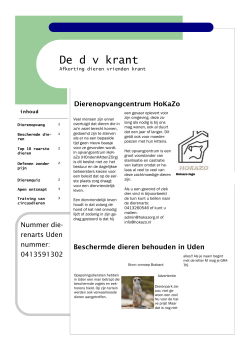 2014-D-V-krant-Jaargang 1 - nummer 2.pub