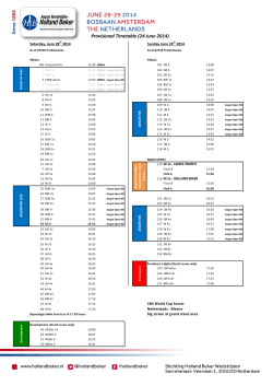AK-HB 2014 Timetable