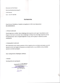 Keuringsverslag