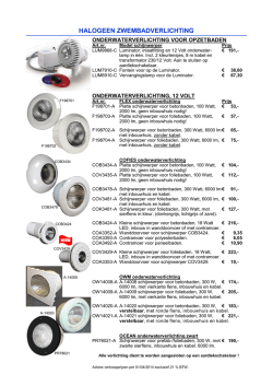 Halogeen verlichting