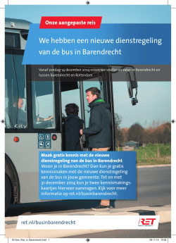 A5 flyer_Bus_in_Barendrecht.indd