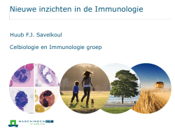 Presentatie Celbiologie en Immunologie door
