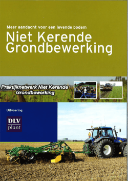 Brochure Niet Kerende Grondbewerking