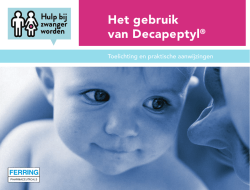 Het gebruik van Decapeptyl&reg;