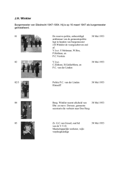 J.H. Winkler - Genealogie