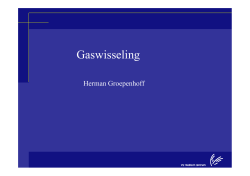 Gaswisseling - Dutch Acute Medicine