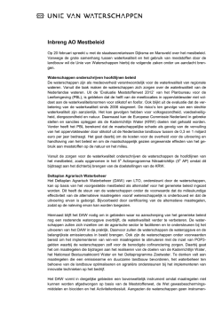 Inbreng AO Mestbeleid 2014