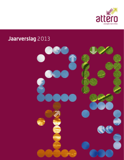 Jaarverslag 2013