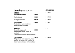 Download menu kaart Eetcaf&eacute;