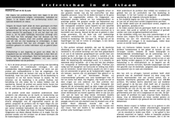 Profeetschap in de Islaam