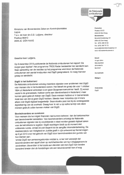 j de Nationale ombudsman &bull; Ministerie van Binnenlandse Zaken en