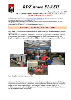 RDZ junior FL@SH31 - rode duivels zoutleeuw