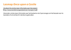 Lesmap Once upon a Castle