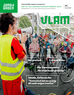 No protest Imade, Evita en An: Bie Vancraeynest