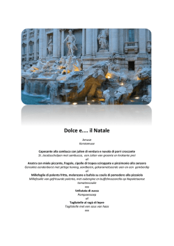 Dolce e.... il Natale