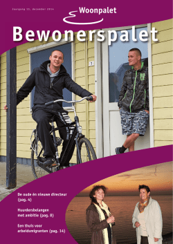 Bewonerspalet nr 2 2014
