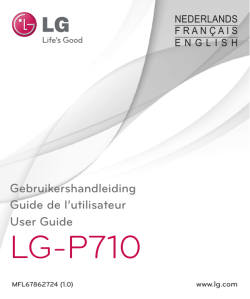 Handleiding LG P710 Optimus L7 II Full White