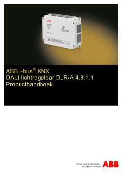 Product Manual (.PDF) [NL] DLR/A 4.8.1.1