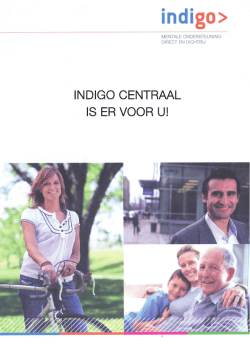 Indigo algemene folder