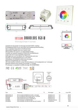 Integra DRAADLOOS RGB+W
