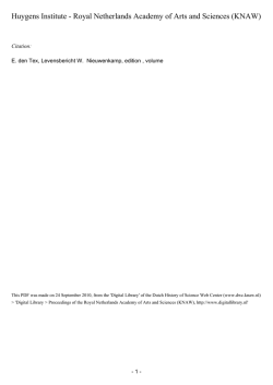 Levensbericht W. Nieuwenkamp