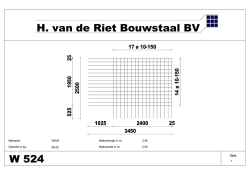 H. van de Riet Bouwstaal BV W 524