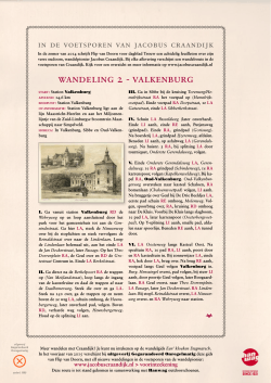 valkenburg - Wandelingen door Nederland met Jacobus Craandijk
