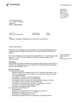 &eacute; Grontmij Nederland B.V. Velperweg 26 6824 BJ Arnhem Postbus