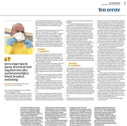 Het is engerclan ik dacht. Ik werk de hele dag door met alles wat