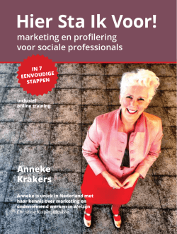 Hier Sta Ik Voor! - WelzijnsMarketing
