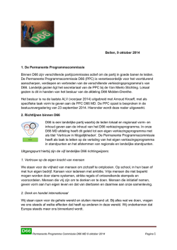 Lees alles........ - D66 Midden