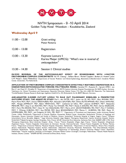 NVTH Symposium – 9