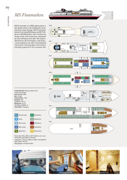 Download een dekplan van MS Finnmarken