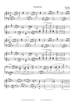Heller, S - Avalanche opus 45 nr 2