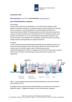Japan waterbehandeling en hergebruik
