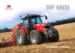 Download de brochure MF 6600