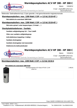 HP 300 C - Kreatherm