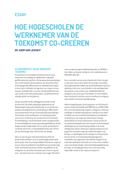 hoe hogescholen de werknemer van de toekomst co
