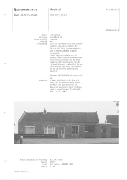 IJzerconstructie - Omgeving in de Praktijk