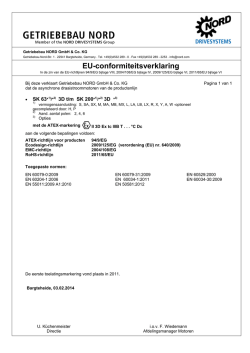 EU-conformiteitsverklaring