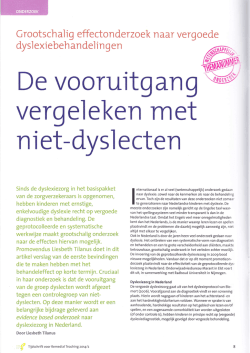 De vooíuitgan g - Onderwijszorg Nederland