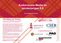Uitnodiging voor Seminar UITN ODIGIN G
