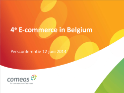 4e E-commerce in Belgium