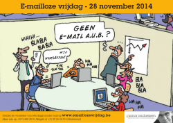 e-mail a.u.b. ? - Afkicken van E-mail