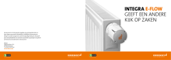 INTEGRA E-FLOW geefT een andeRe kijk op Zaken