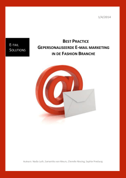 Effectieve e-mail marketing