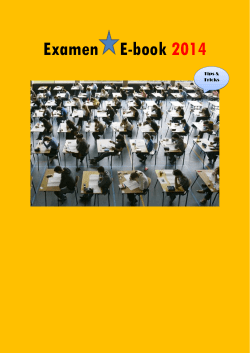 Examen E-book 2014