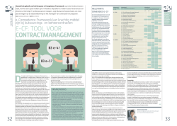 e-CF: tool voor conTracTmanagEmEnT
