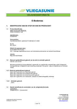 Veiligheidsblad E-bodemas